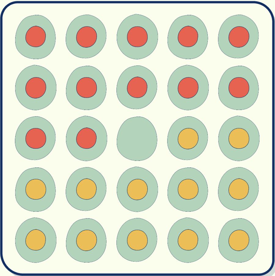 Lily Hop Mancala game screen